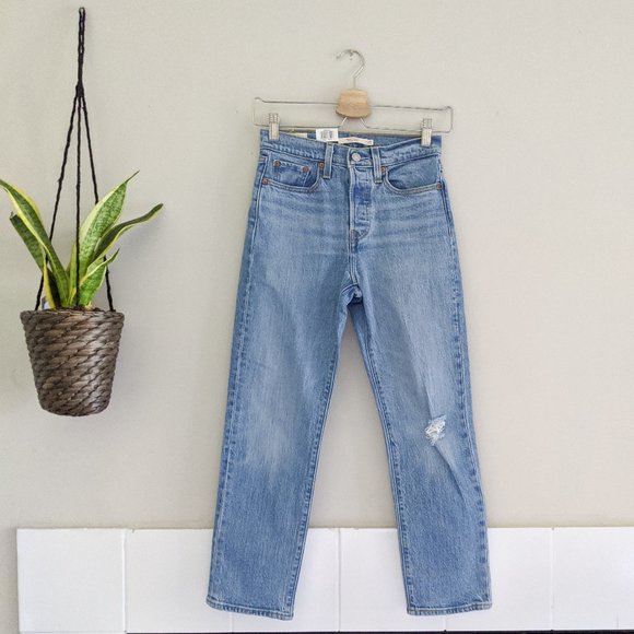 Levi's Denim - NEW Levi's Wedgie Straight Distressed Jean